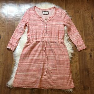 Anthropologie Saturday Sunday Long Sleeve French Terry Dress Women’s Size Medium